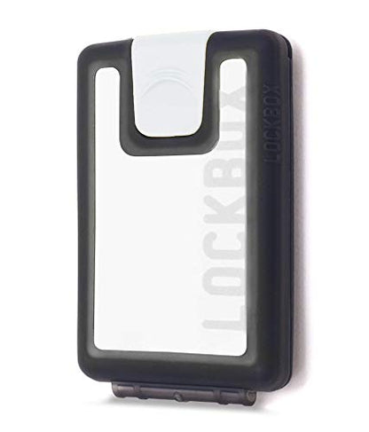LOCKBOX Cartera Unisex de Silicona con cierre deslizante, diseño minimalista para deporte y vida activa.